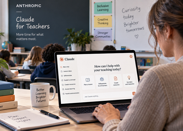 Anthropic Claude for Teachers announcement